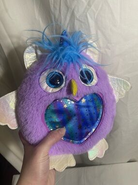 ZURU Rainbocorns Fairycorn Surprise Series 4 Owlcorn Plush Bent Wing Purple
